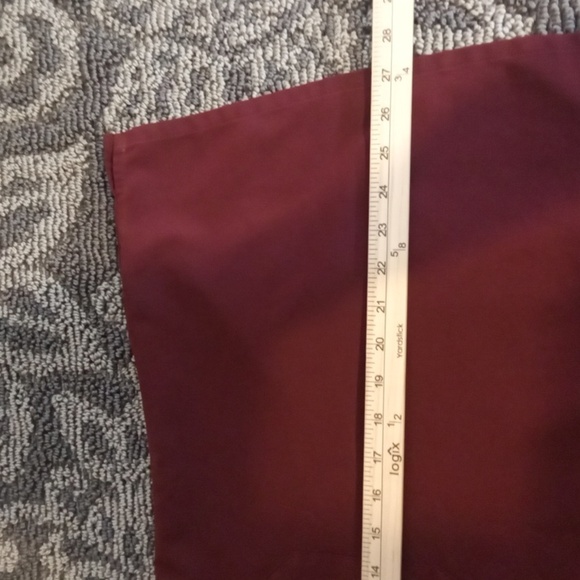 Figs Technical Collection V-Neck Top One Pocket Catarina Burgundy Size Xl Women - Picture 8 of 9